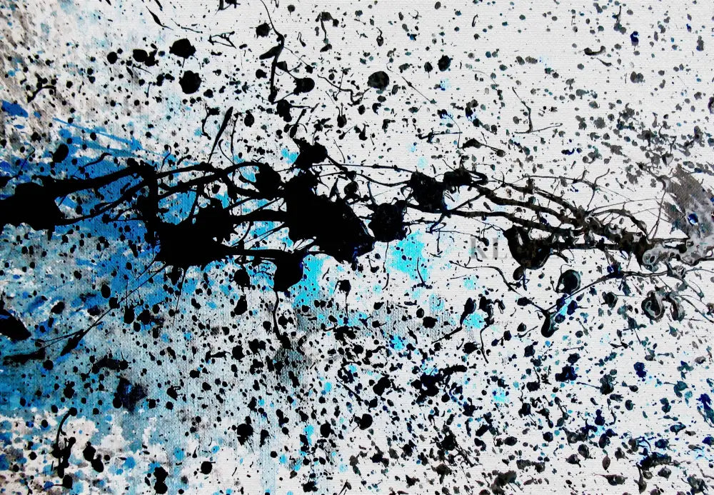 Inbetweendays - Hand Painting Wandkunst für das Esszimmer