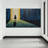 Inspired by Edward Hopper 1 - Hand Painting