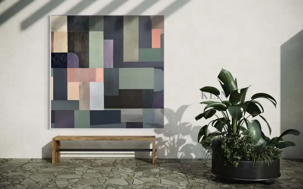 Inspired by Paul Klee 3 - Hand Painting