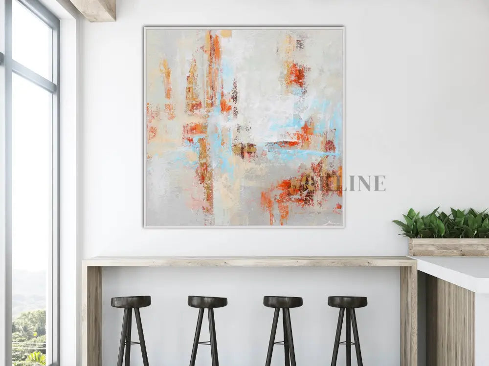 Intuition - Hand Painting Lounge Wall Art