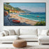 Italian Riviera Reverie - Hand Painting