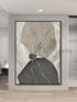 Jade Textured Painting - Hand Painting