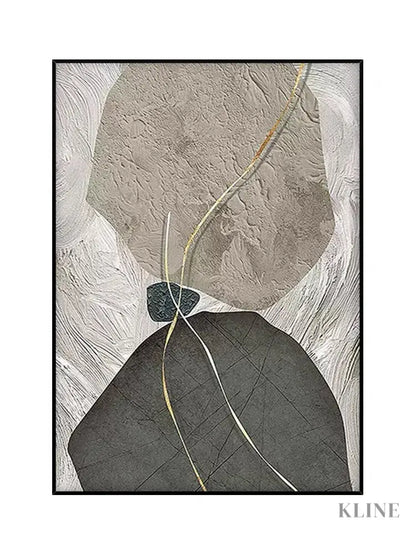Jade Textured Painting - Hand Painting