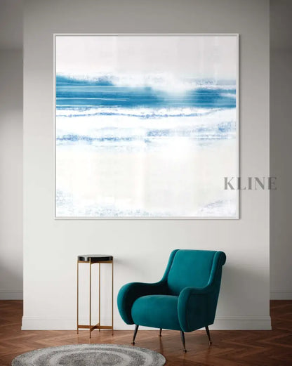 January Beach No. 4 - Hand Painting