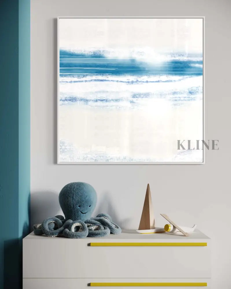 January Beach No. 4 - Hand Painting