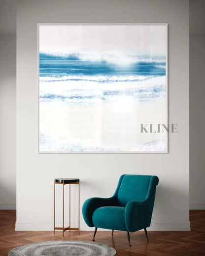 January Beach No. 4 - Hand Painting