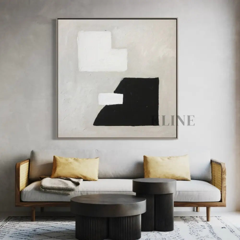 Japandi 5 - Kline Collective Art mural sur toile