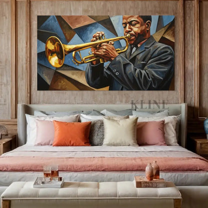 Jazz Echoes - Hand Painting