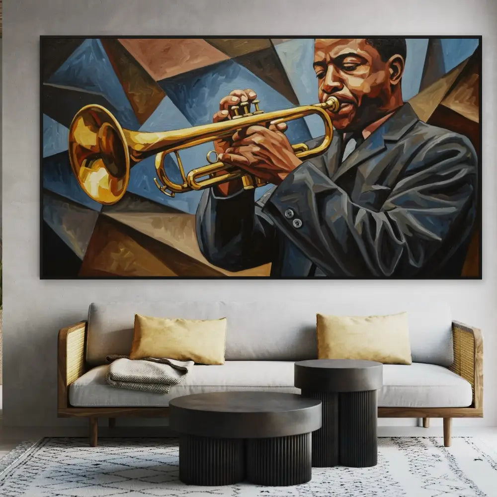 Jazz Echoes - Hand Painting