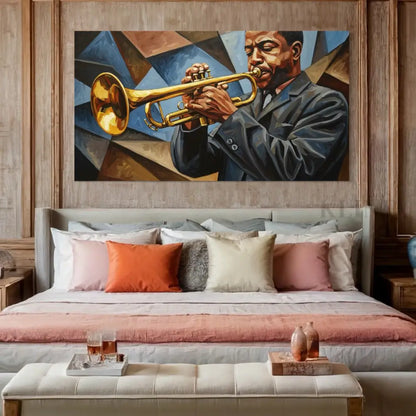 Jazz Echoes - Hand Painting