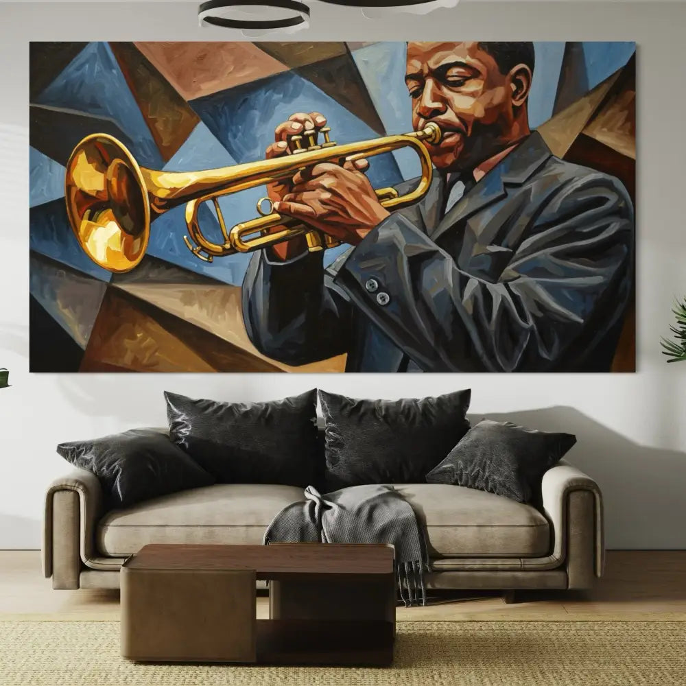 Jazz Echoes - Hand Painting Peintures originales à vendre