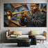 Jazz Echoes - Hand Painting
