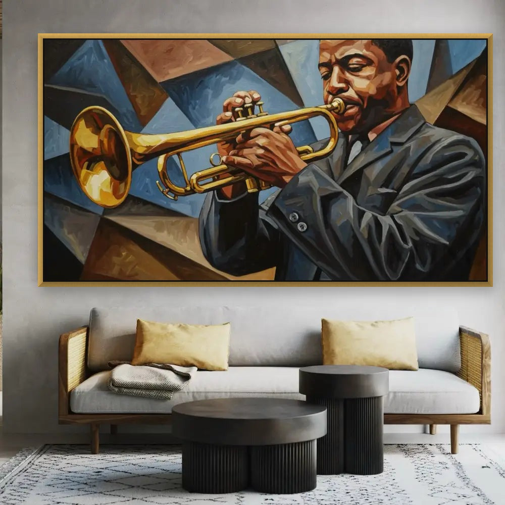 Jazz Echoes - Hand Painting