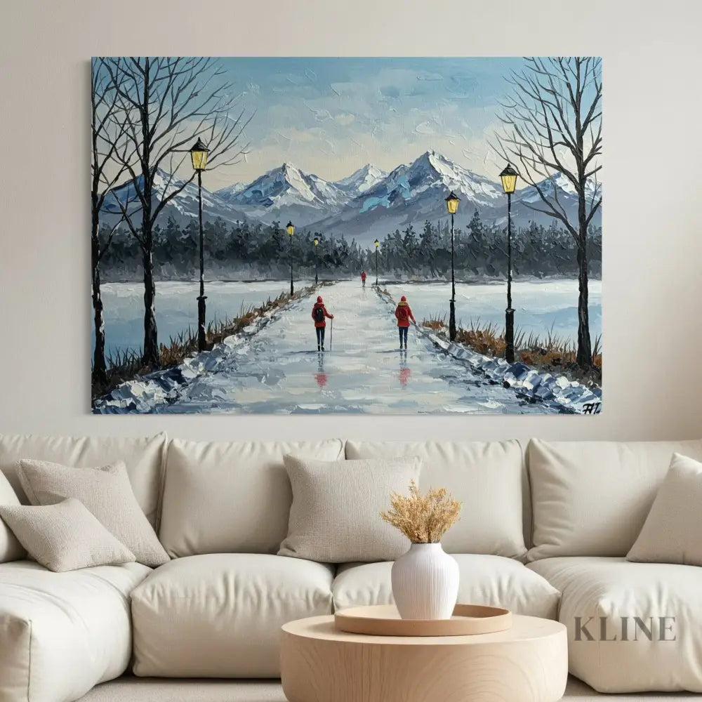 Journey Through the Quiet - Hand Painting