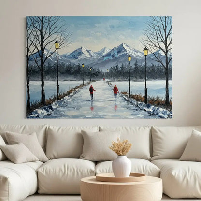Journey Through the Quiet - Hand Painting