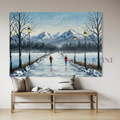 Journey Through the Quiet - Hand Painting