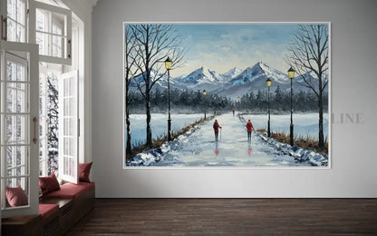Journey Through the Quiet - Hand Painting