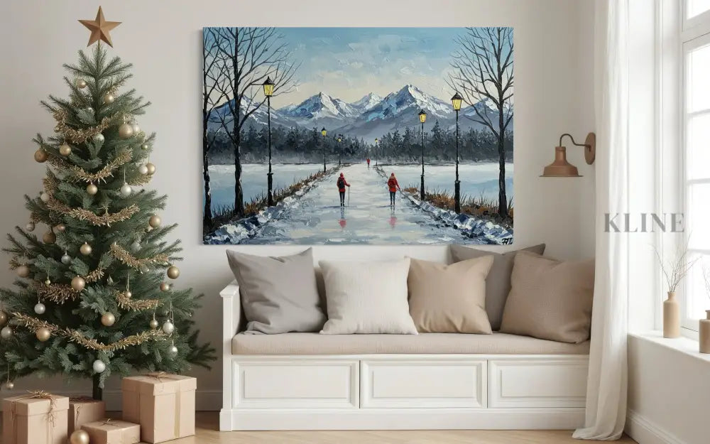 Journey Through the Quiet - Hand Painting 