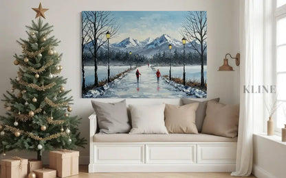 Journey Through the Quiet - Hand Painting