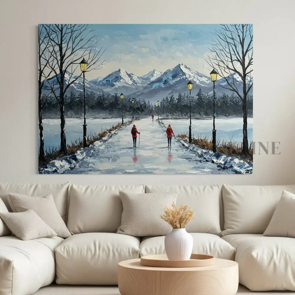 Journey Through the Quiet - Hand Painting