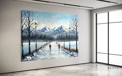 Journey Through the Quiet - Hand Painting