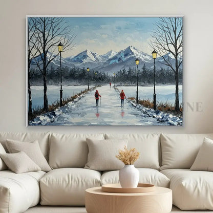 Journey Through the Quiet - Hand Painting