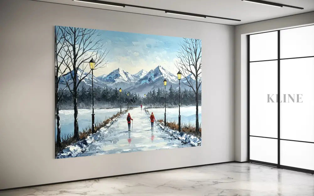 Journey Through the Quiet - Hand Painting 