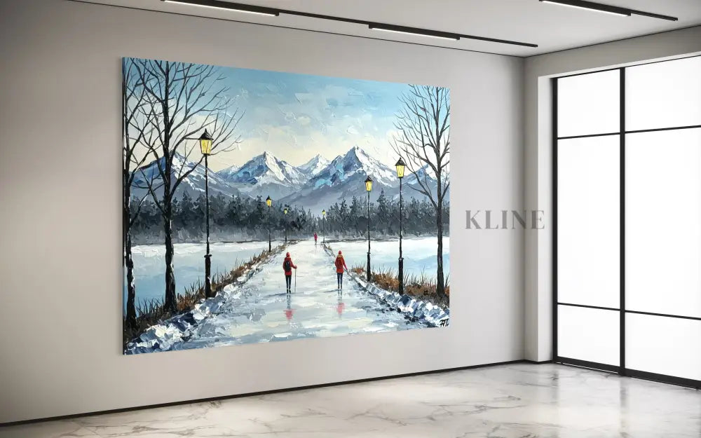 Journey Through the Quiet - Hand Painting Pinturas originales en venta