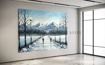 Journey Through the Quiet - Hand Painting