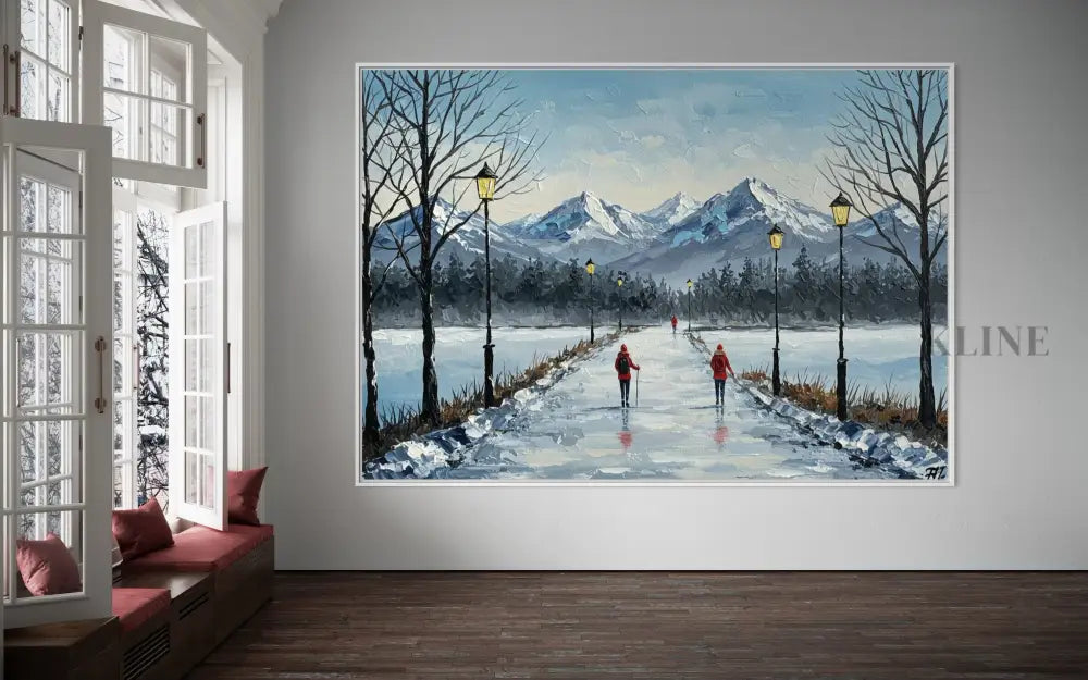 Journey Through the Quiet - Hand Painting 