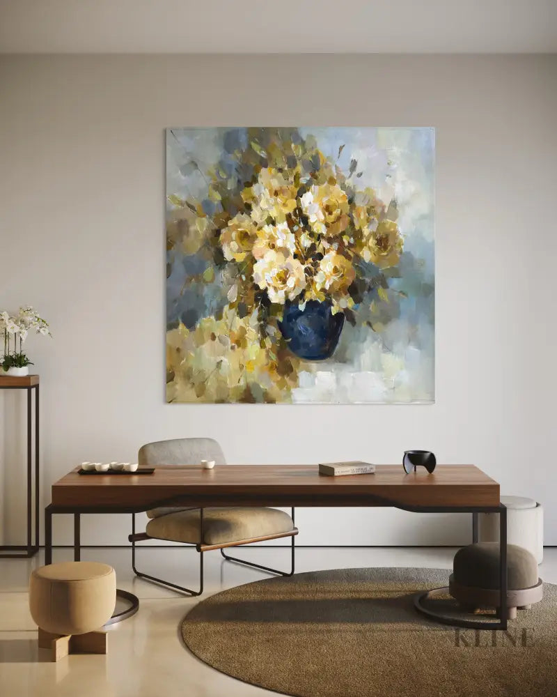 Joyful Bouquet - Hand Painting 