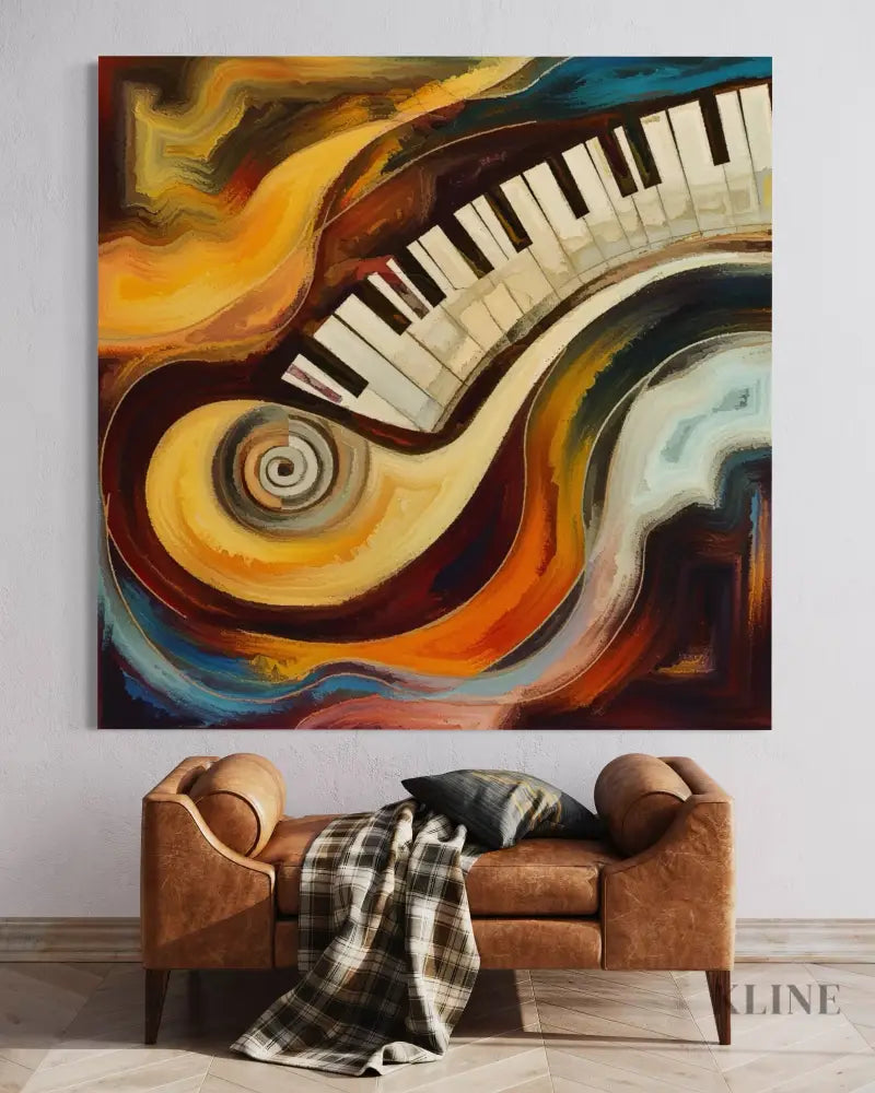 Keys of Emotion - Hand Painting 