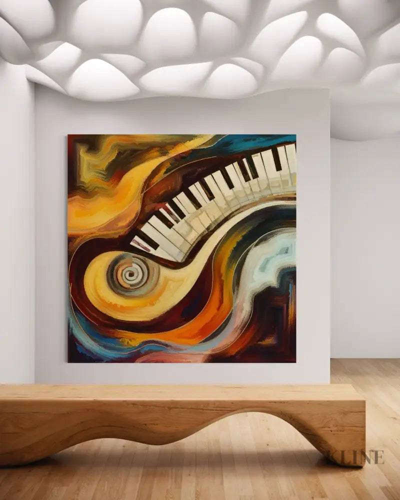 Keys of Emotion - Hand Painting 