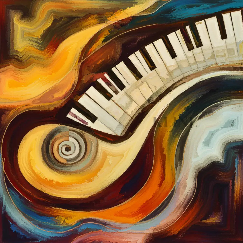 Keys of Emotion - Hand Painting Black-Friday-Sale