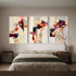 Kinetic Harmony Triptych - Hand Painting