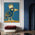 King Bird 01 - Hand Painting