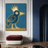 King Bird 01 - Hand Painting