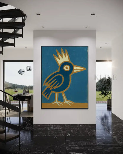 King Bird 01 - Hand Painting