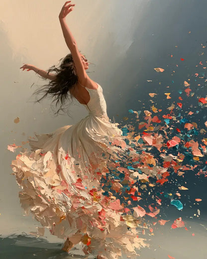 La Joie de Vivre - Hand Painting