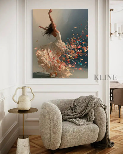 La Joie de Vivre - Hand Painting