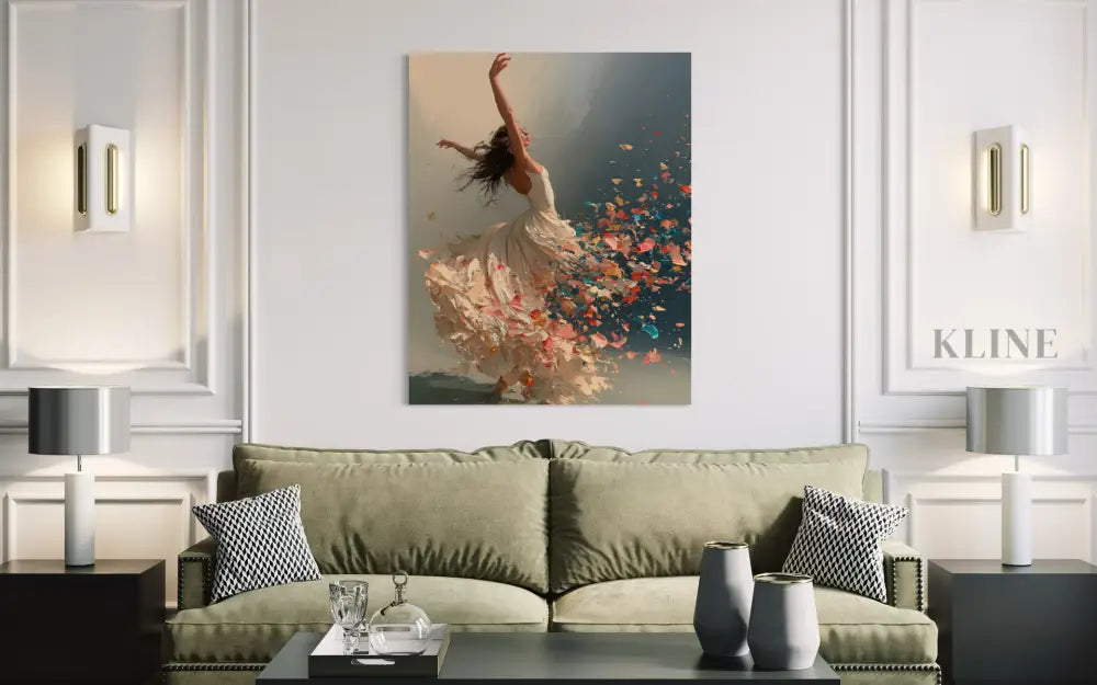 La Joie de Vivre - Hand Painting