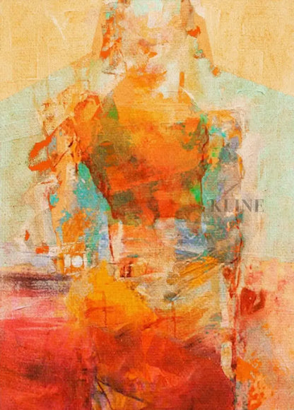 La Mujer - Hand Painting