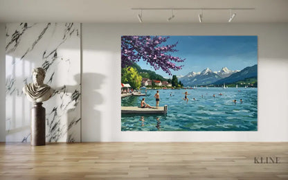 Lakeside Recreation - Hand Painting