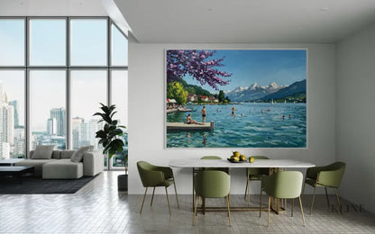 Lakeside Recreation - Hand Painting