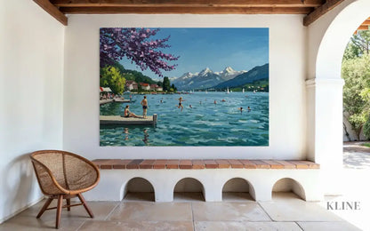 Lakeside Recreation - Hand Painting