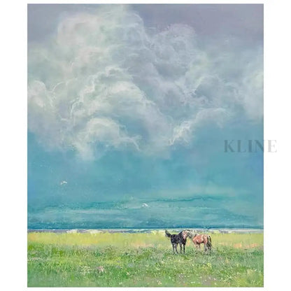 Land of Slow Days - Hand Painting