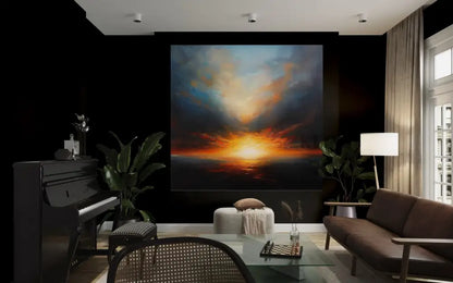 Last Light - Hand Painting