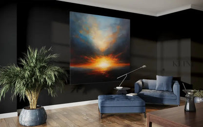 Last Light - Hand Painting