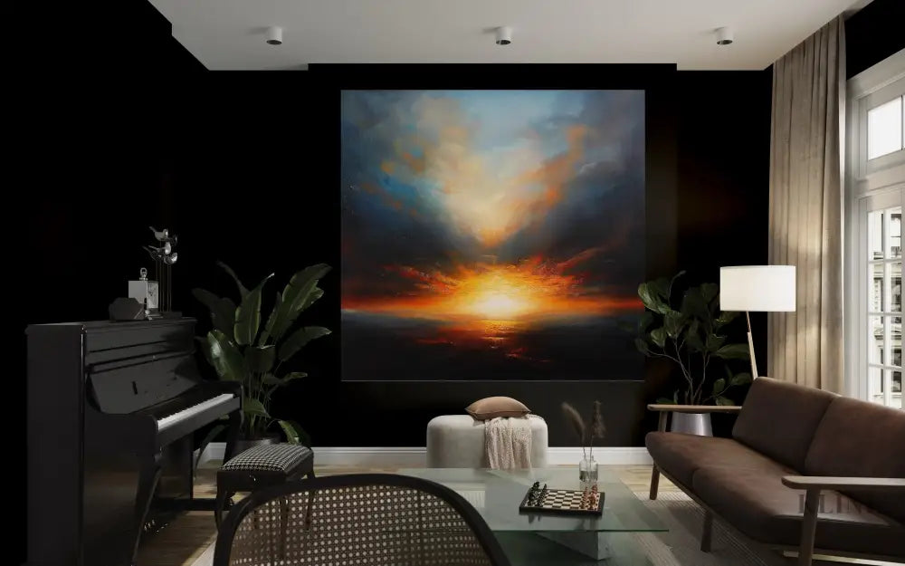 Last Light - Hand Painting