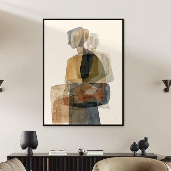 Layers of Being - Hand Painting